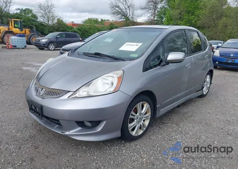 2010 Honda Fit Sport from USA, damaged, VIN JHMGE8G48AC020700